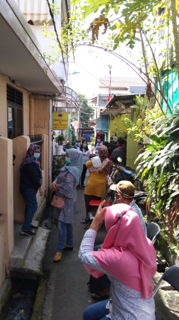 Test Swab Warga RW 11