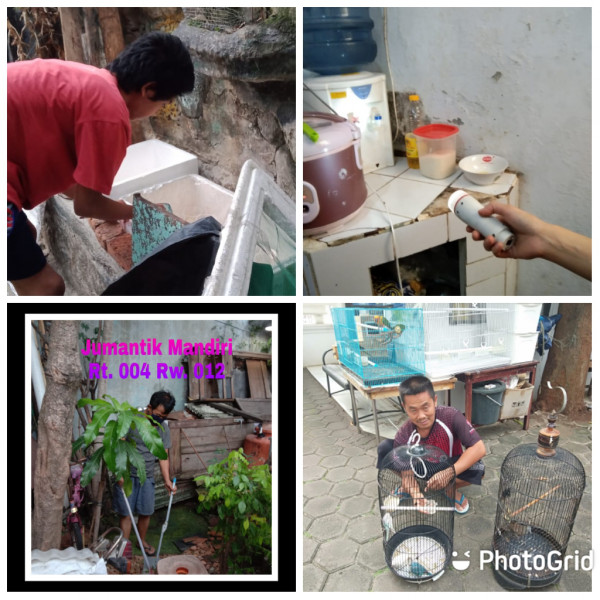 Pemantauan Kafe dan rumah makan di wilaya kelurahan UKS