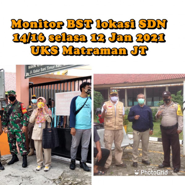 Monitoring ke SDN 14 dan SDN 16 Pembagian BST