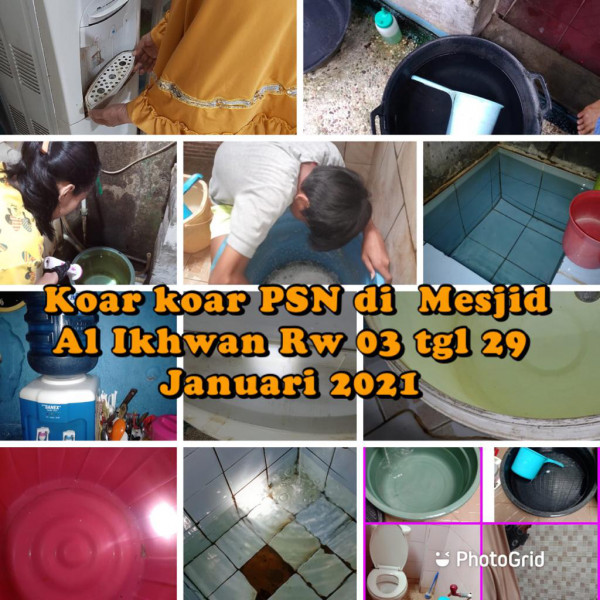 Jumantik Mandiri Rw003 29 Januari 2021