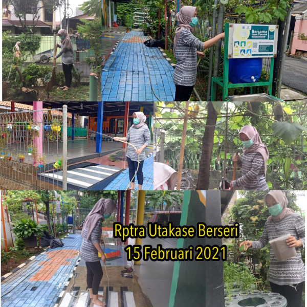 Kegiatan Piket dan Monitoring Pengelola RPTRA Utakase dan Puspa Hati