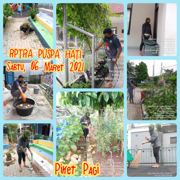 RPTRA PUSPA HATI - Piket Pagi