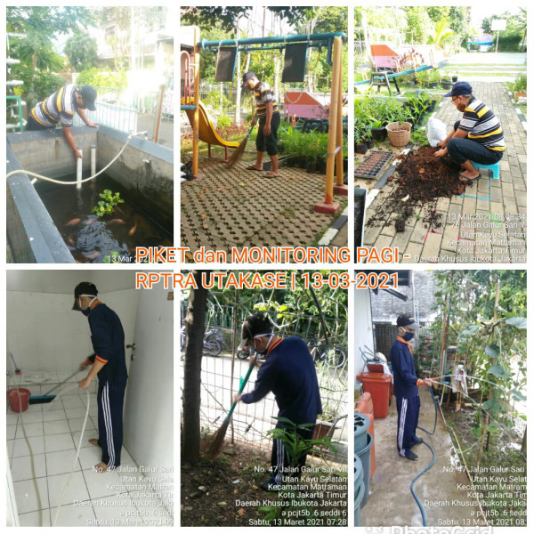 RPTRA UTAKASE BERSERI - Pagi