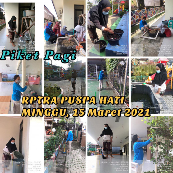 RPTRA PUSPA HATI - Piket Pagi