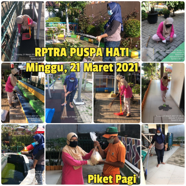 RPTRA PUSPA HATI - Piket Pagi
