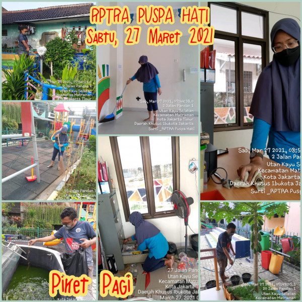 RPTRA PUSPA HATI - Piket Pagi