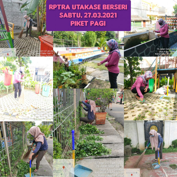 RPTRA UTAKASE BERSERI - Pagi