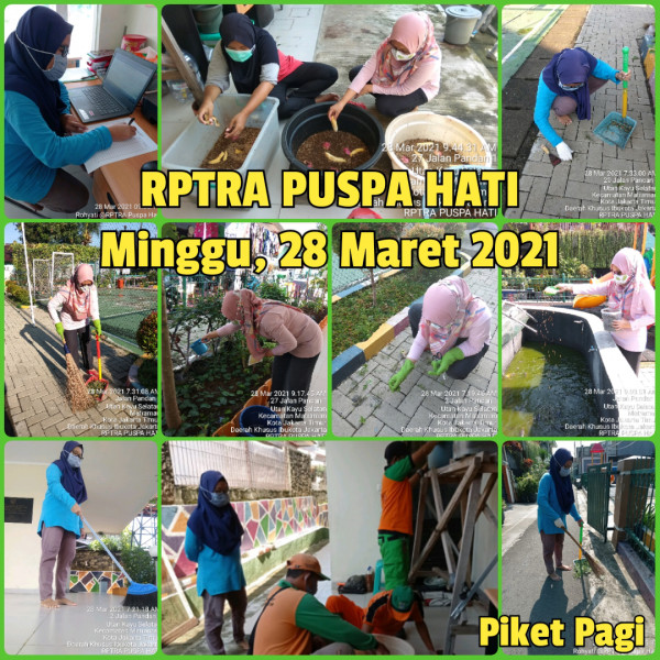 RPTRA PUSPA HATI - Piket Pagi