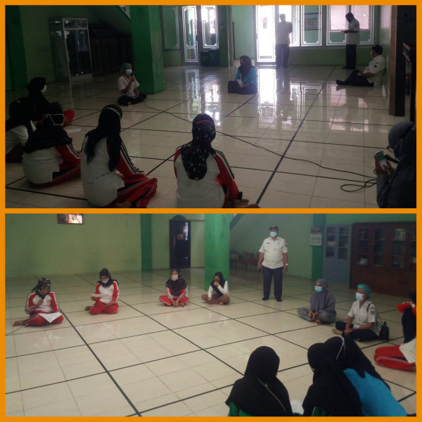 Koar2 PSN dan Covid-19 di Masjid  Nurul Syamirah Rw 06 tgl 14 April 