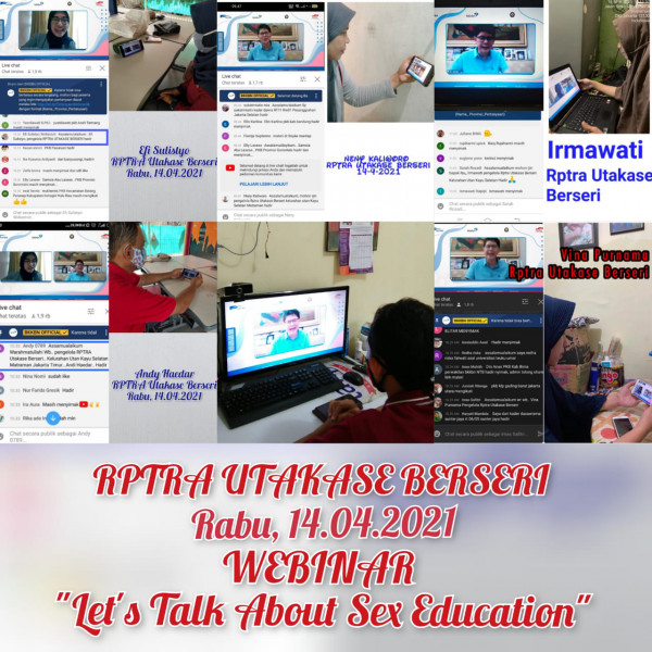 Webminar Lets Talk About Seks Education