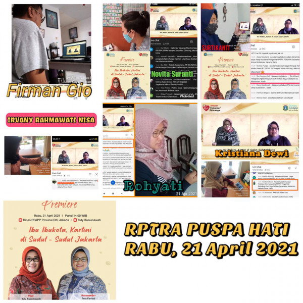 Webinar Premiere Ibu Ibukota, Kartini di Sudut-Sudut Jakarta oleh Dinas PPAPP DKI Jakarta_21 aprl