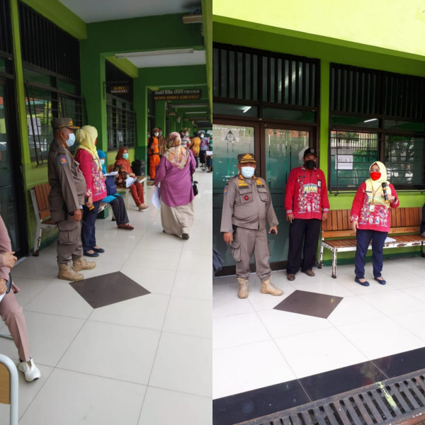 Monitoring Kasie Ekbang dan Kasatpol PP_Vaksinasi bagi Guru_SMA 22_06 Mei 2021