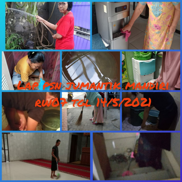 Jumantik Mandiri Warga Rw 007-Kel. UKS_21 Mei 2021