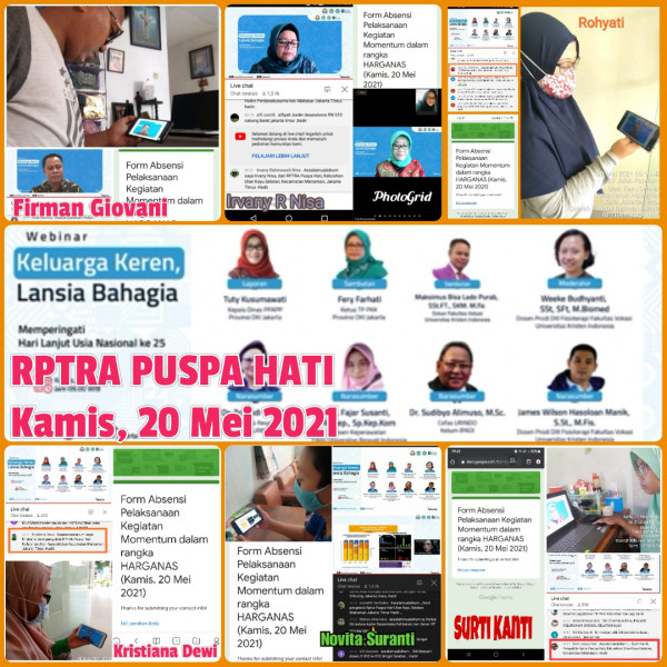 Webinar Keluarga Keren, Lansia Bahagia_Sudin PPAPP_Rptra Puspa hati dan Utakase Berseri_20 Mei 2021