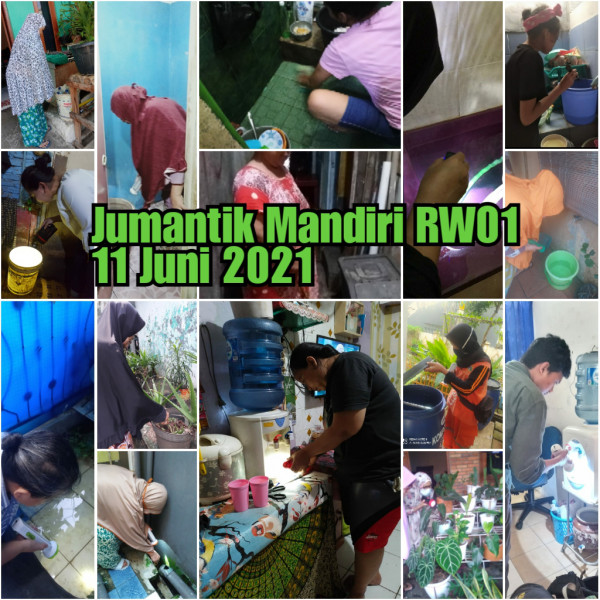 Jumantik Mandiri Rw 01_ Kelurahan Utan Kayu Selatan_11 Juni 2021