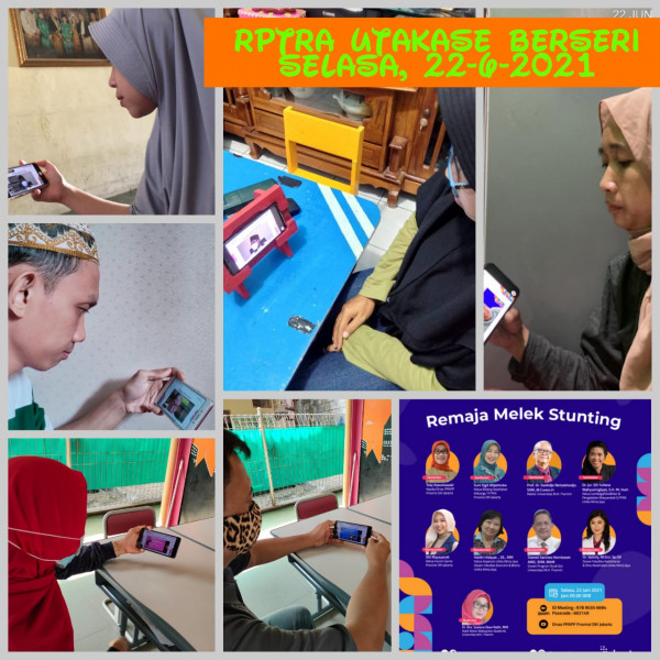 Webinar BKKBN_Remaja Melek Stunting_Rptra Kelurahan Utan Kayu Selatan_22 Juni 2021
