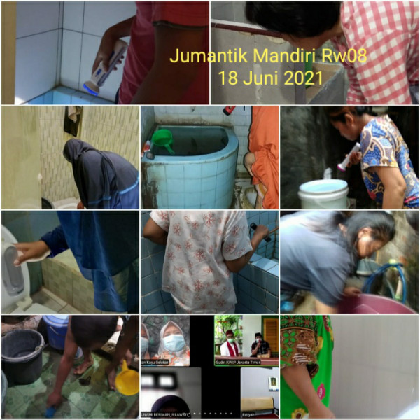 Jumantik Mandiri Rw 008 _Kelurahan Utan Kayu Selatan_18 Juni 2021