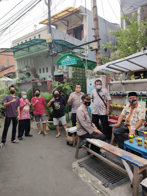 Monitoring Persiapan Lomba Proklim Tk Nasional di Rt 01/06 Kel. UKS.