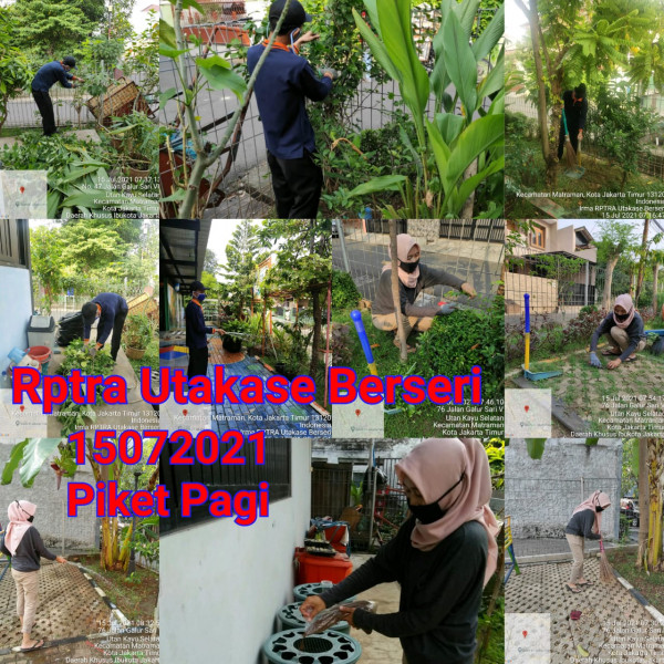 Piket Monitoring Rptra Utakase Berseri