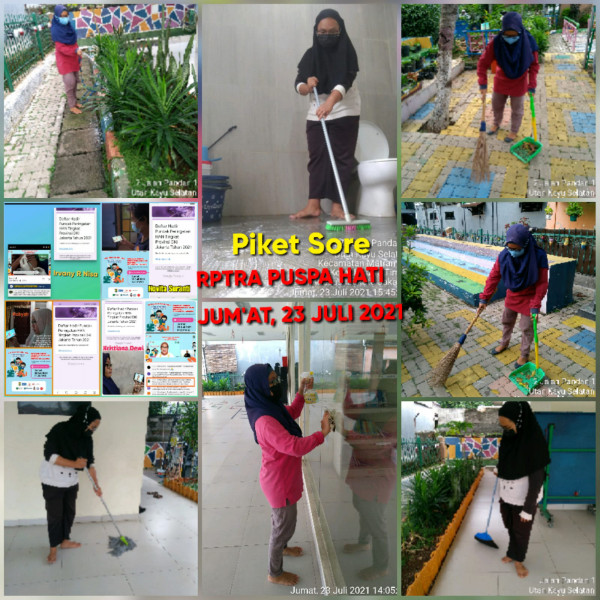 Piket Monitoring Rptra Puspa Hati