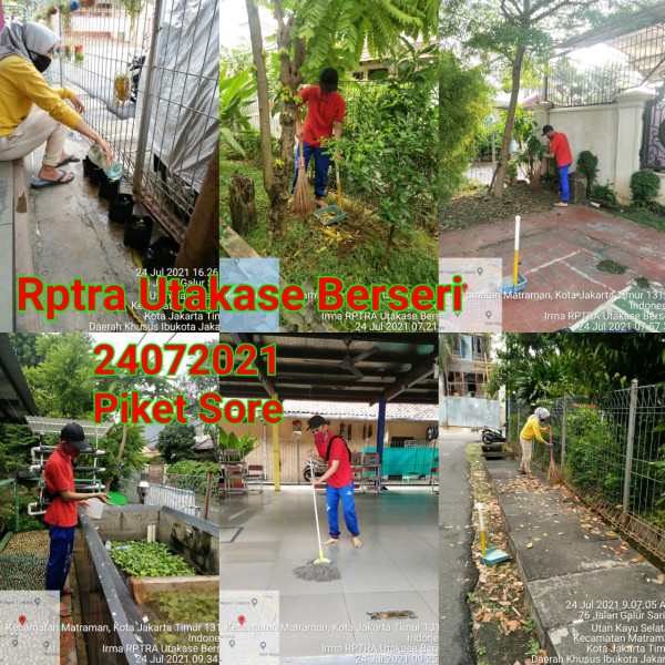 Piket Monitoring Rptra Utakase Berseri