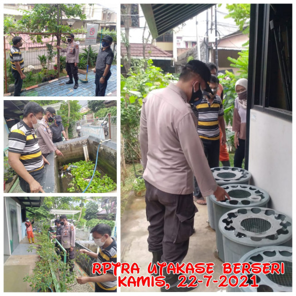 Assalamualaikum selamat siang, mohon ijin bapBimas Polsek Matraman bapak Winaryo dan LMK Kelurahan Utan Kayu Selatan bapak Supriyanto dalam rangka Kesiapan Swasembada Pangan Kampung  RW 01 dan Kampung Tangguh RW 01.