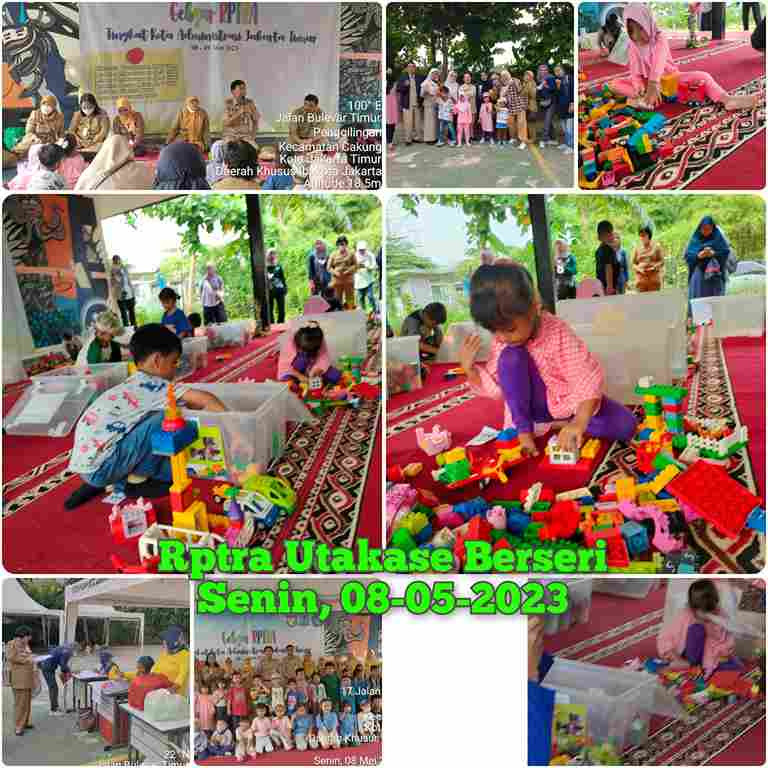 Pendampingan Peserta Lego dalam Lomba Gebyar RPTRA