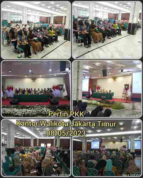 Pertemuan Rutin TP PKK Kota Administrasi Jakarta Timur