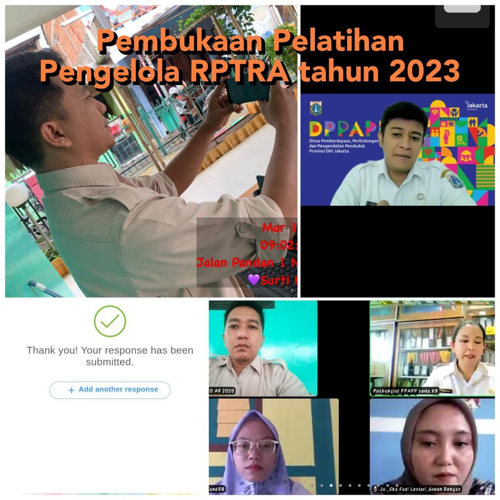 Pelatihan Pengelola RPTRA