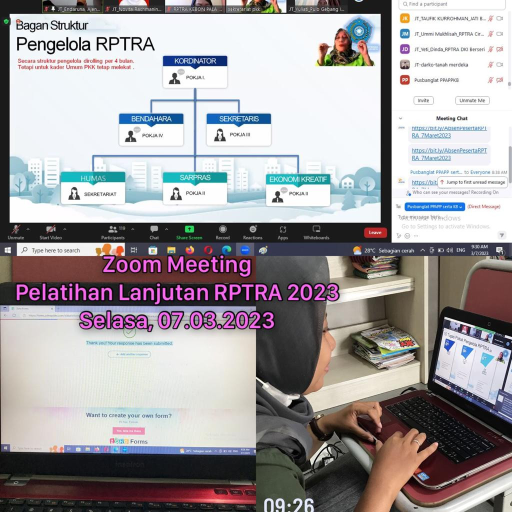 Pelatihan Pengelola RPTRA