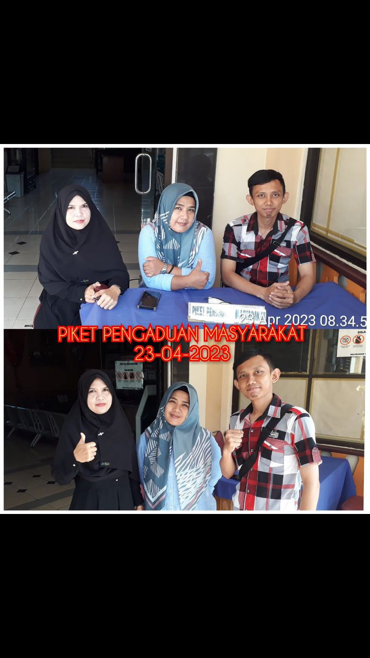 Piket Pengaduan Masyarakat Pengelola dan ASN Kelurahan Utan Kayu Selatan