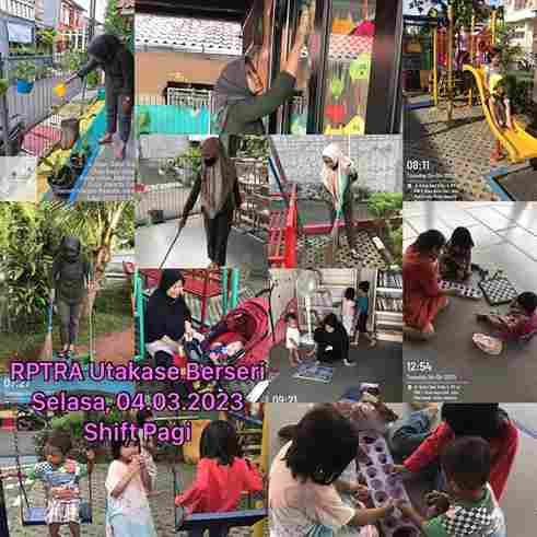 Piket Shift Pagi dan Shift Siang Pengelola RPTRA