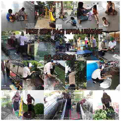 Piket Shift Pagi dan Shift Siang Pengelola RPTRA