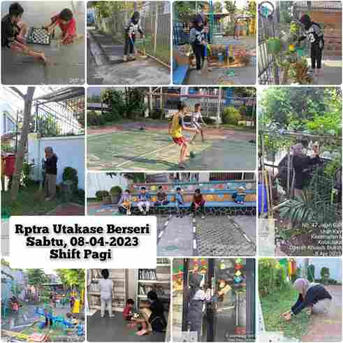 Piket Shift Pagi dan Shift Siang Pengelola RPTRA