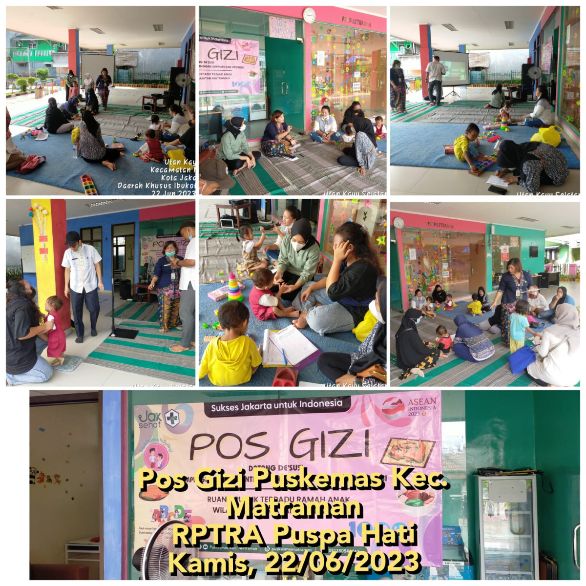 Kegiatan Sosialisasi Pos Gizi Dampingi Balita Stuting dengan Support dan Promosi Oleh Puskesmas Kecamatan