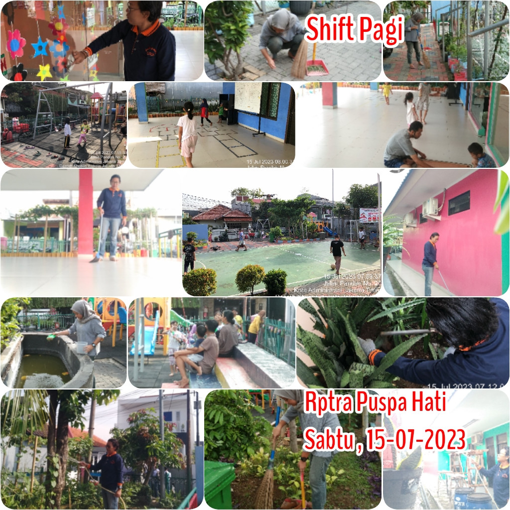 Piket Rptra  Puspa Hati Shift Siang