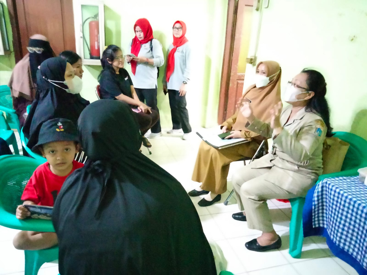 Pertemuan dan sosialisasi dari Puskesmas