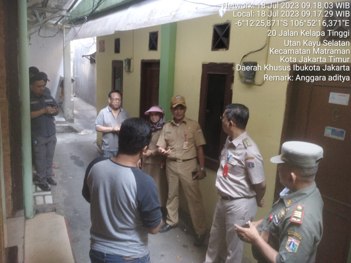 Monitoring STBM oleh Pak Camat Matraman