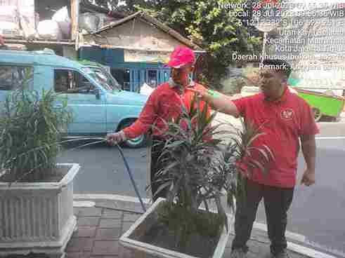 Monitoring Bapak Lurah dan Bapak Kasie Ekbang