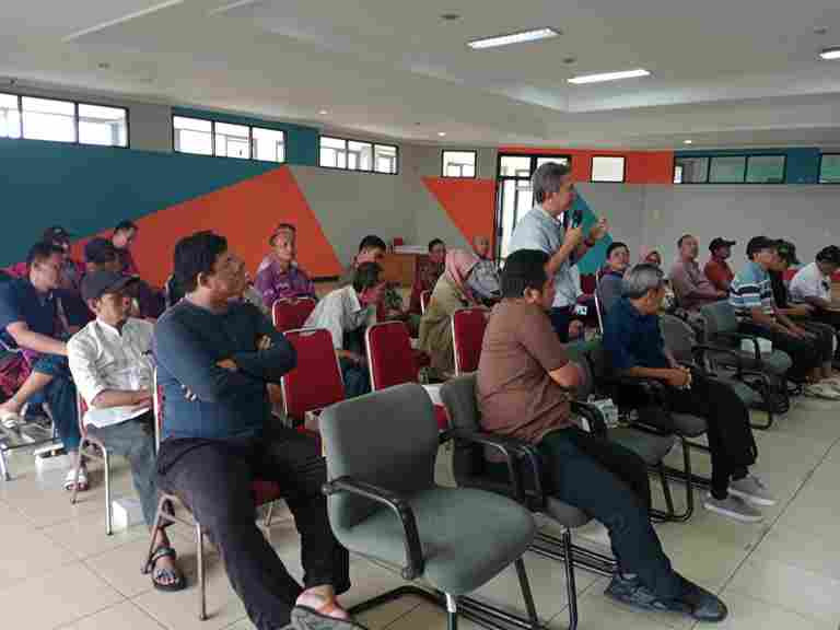 Rapat koordinasi pengerukan kali