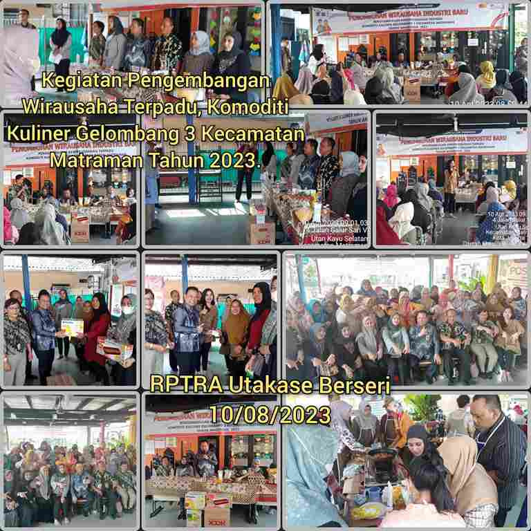 Kegiatan Pengembangan Wirausaha Terpadu Komoditi Kuliner