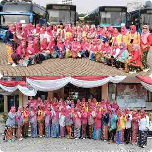 Menghadiri Kegiatan Istana Berkebaya