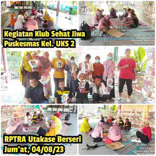 Kegiatan Klub  Sehat Jiwa Puskesmas UKS 2