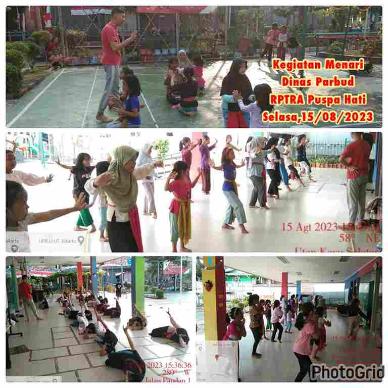 Kegiatan Pelatihan Menari