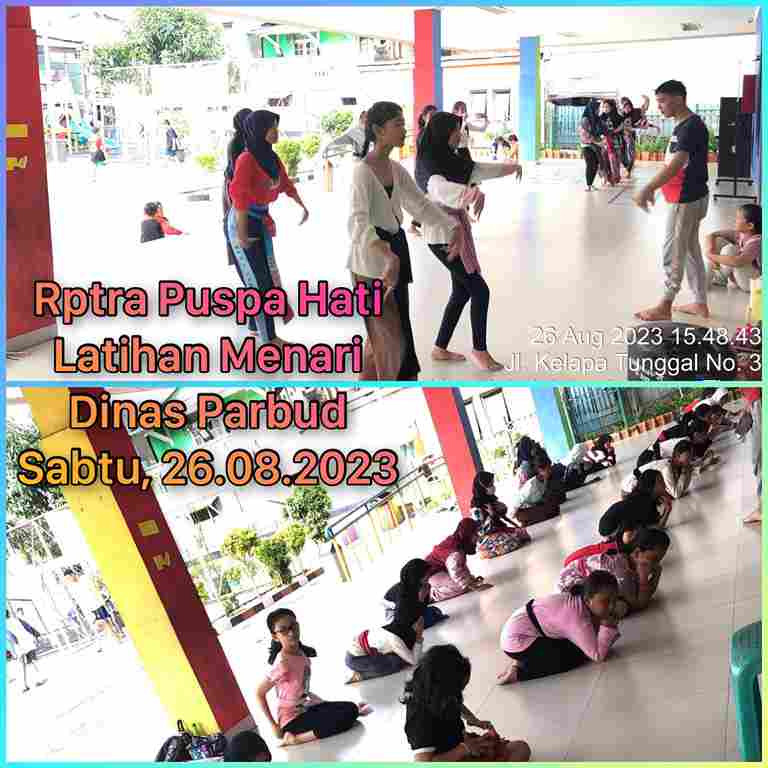 Kegiatan Pelatihan Menari