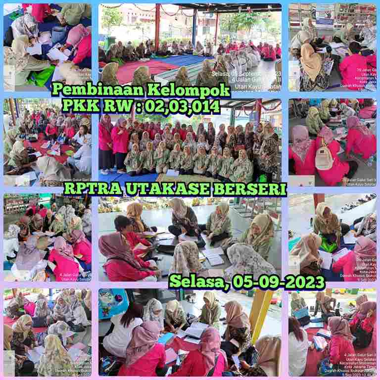 Pembinaan PKK RW Tingkat Kelurahan