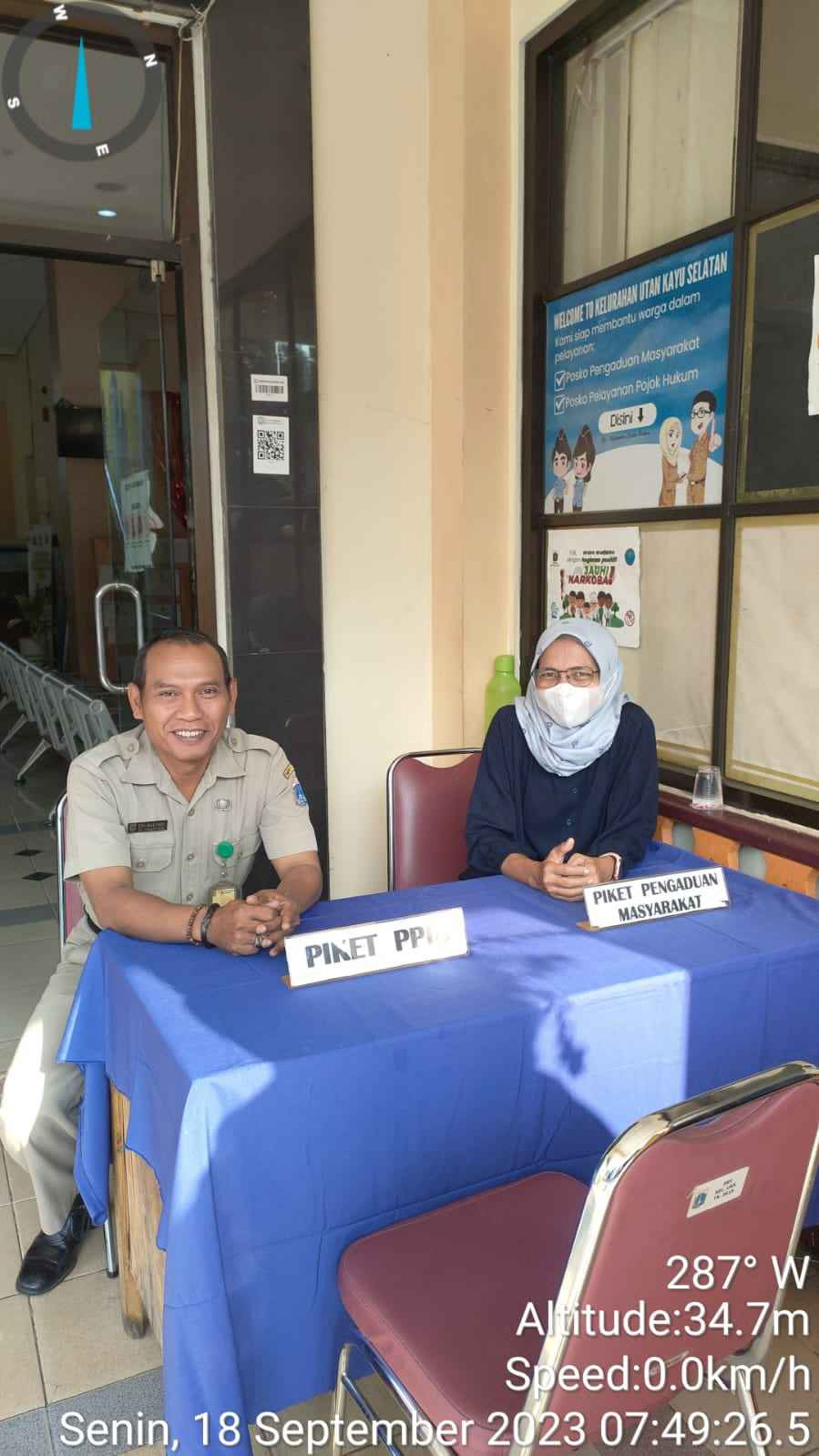 Pengaduan Masyarakat Kelurahan Utan Kayu Selatan