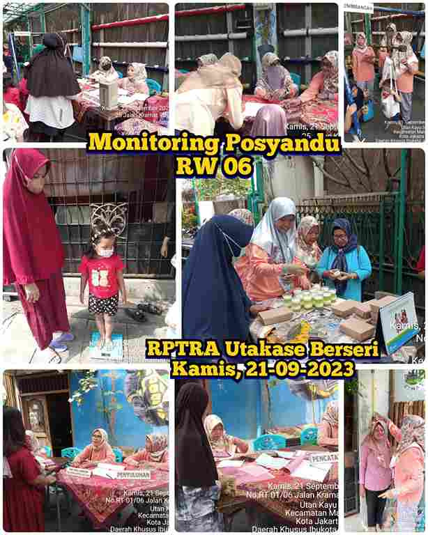 Monitoring Posyandu RW 06