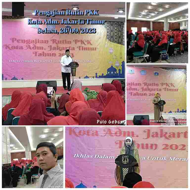 Pengajian Rutin TP PKK Jakarta Timur