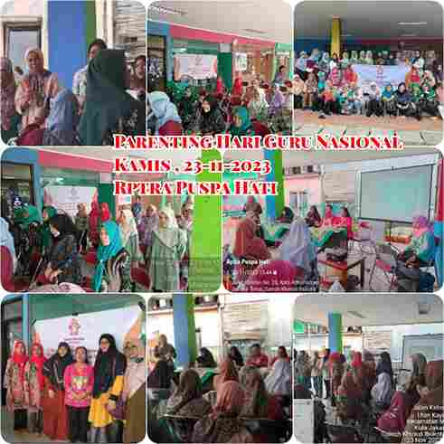 Parenting Hari Guru Nasional Bersama Guru Paud